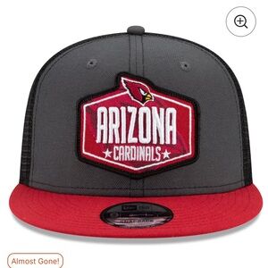 Arizona Cardinals New Era 2021 NFL Draft Trucker 9FIFTY Snapback Adjustable Hat